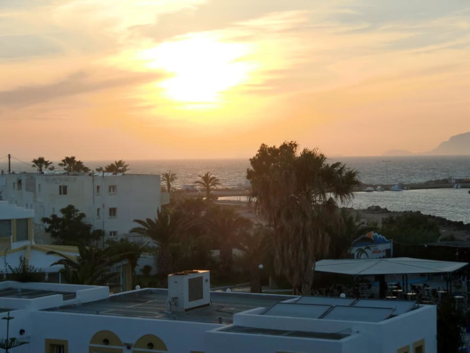 Sonnenuntergang Hotel Mastichari Bay Hotel Mastichari Bay Hotel