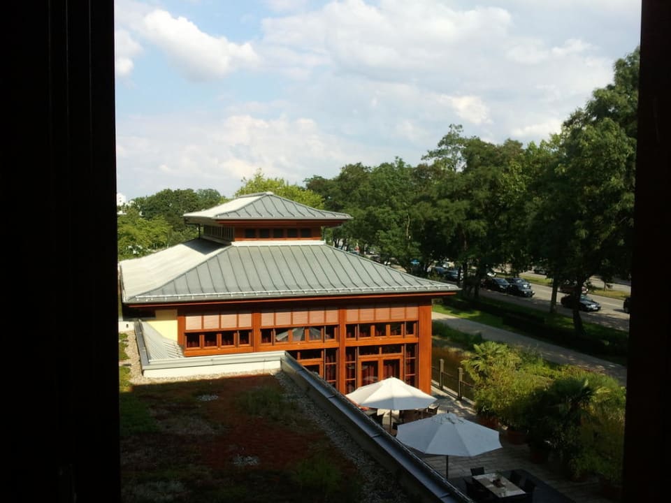 Blick aus dem Zimmer Park-Hotel Hagenbeck