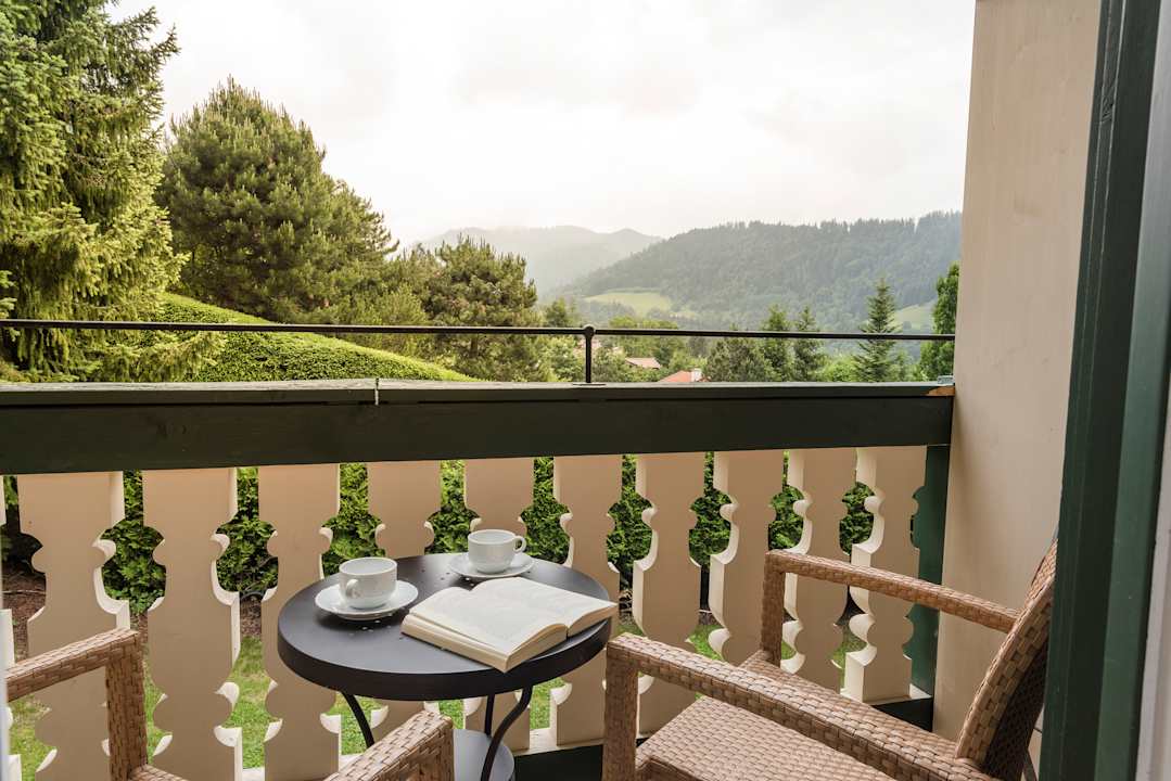 Ausblick Berghaus - Der Westerhof Hotel in Tegernsee