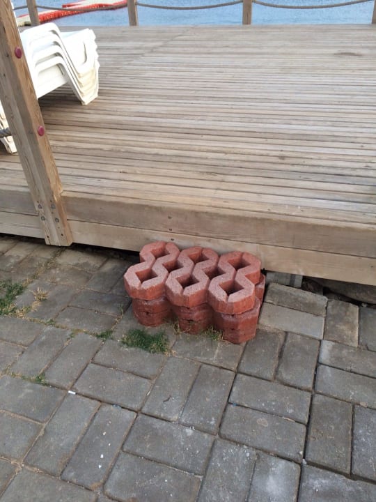 Treppe zum Pier  Karya Family Resort  All Inclusive