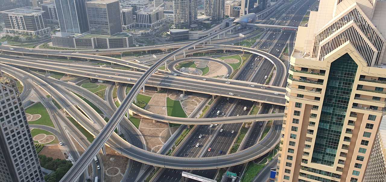 Ausblick Shangri-La Hotel Dubai