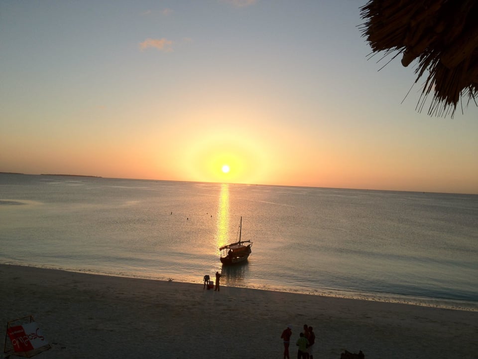 Ausblick vom Balkon Room A21 Royal Zanzibar Beach Resort