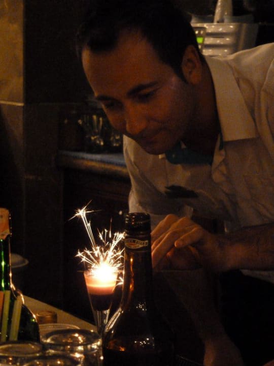 Adem at cool waters bar Lykia World Antalya