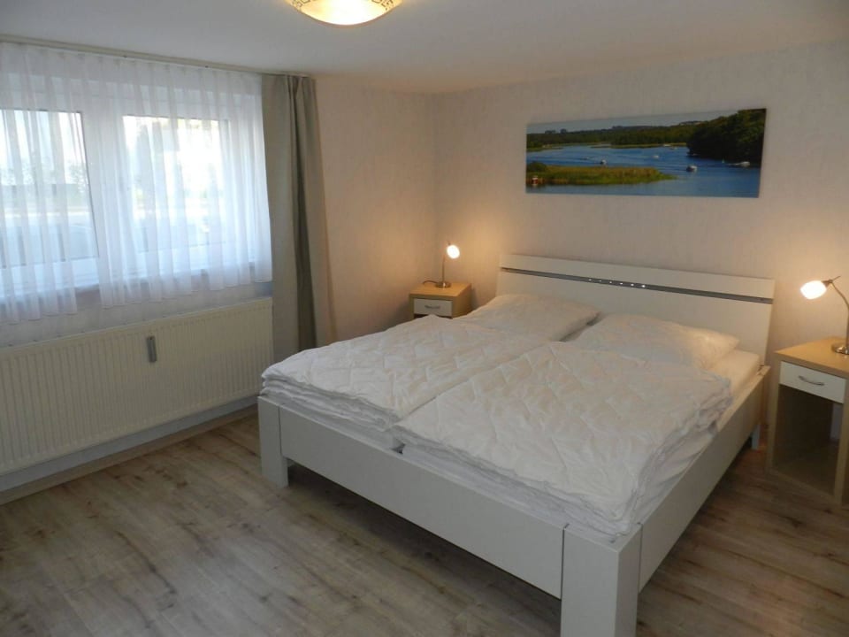 2-Zi-FEWO Schlafzimmer 2 Zimmer Ferienwohnung Schumacher in Plau am See