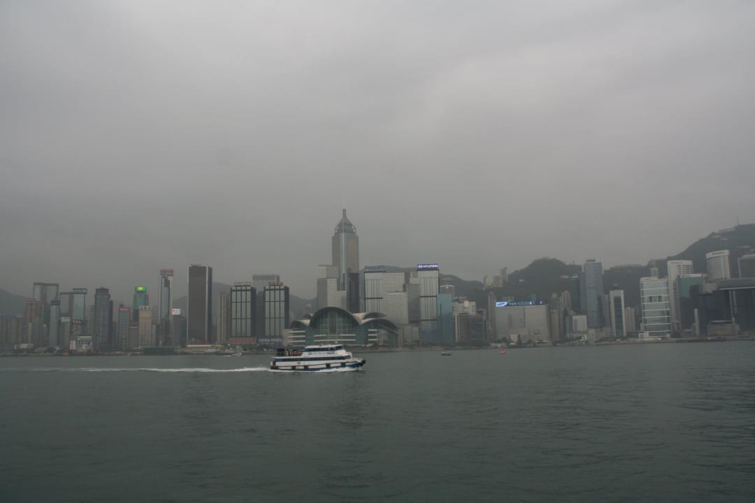 Vom Hotel Richtung HK-Island Sheraton Hong Kong Hotel & Towers