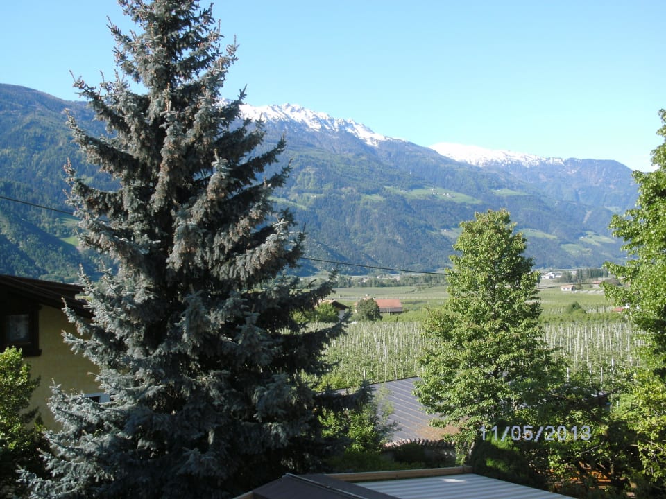 Balkonaussicht Pension Lahn