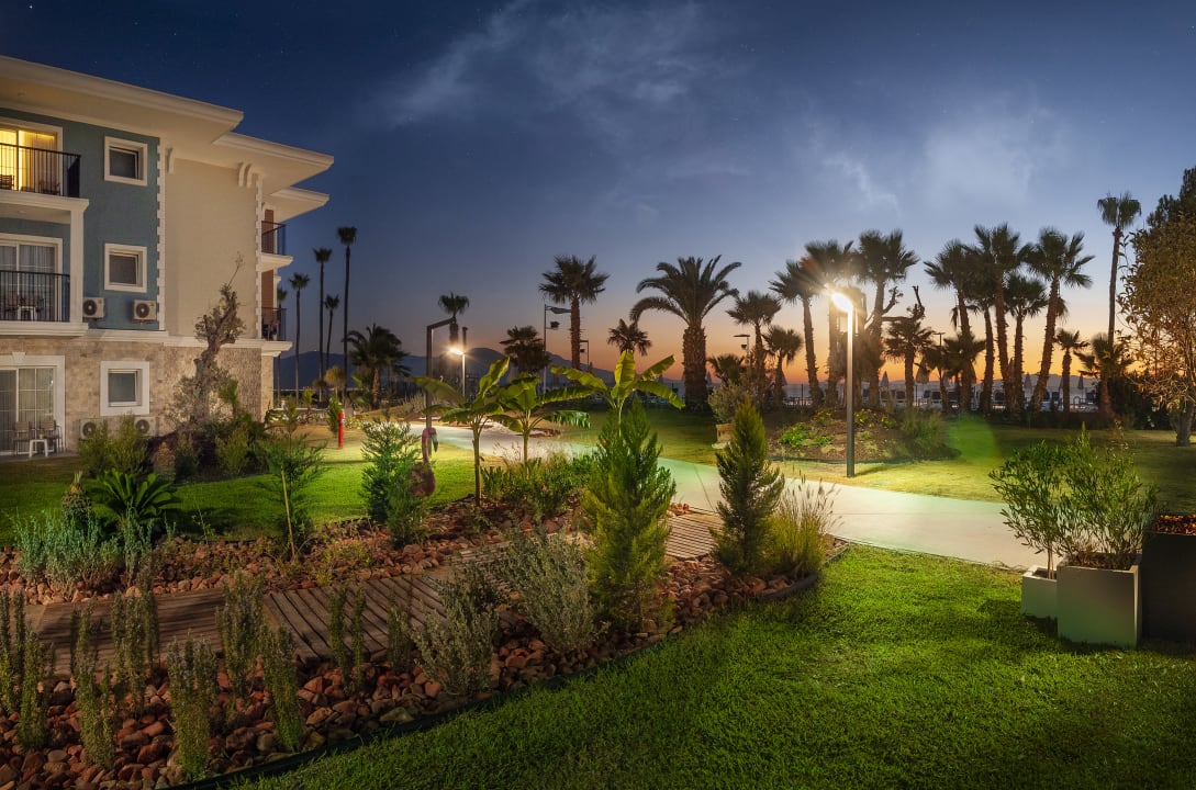 Gartenanlage Ephesia Holiday Beach Club