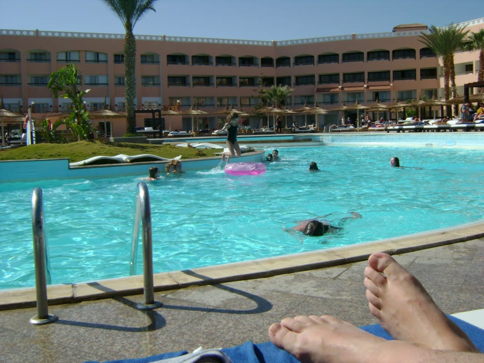 Blick auf die Zimmer Beach Albatros Resort