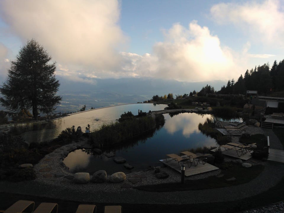 Naturteich mit Ausblick Mountain Resort Feuerberg