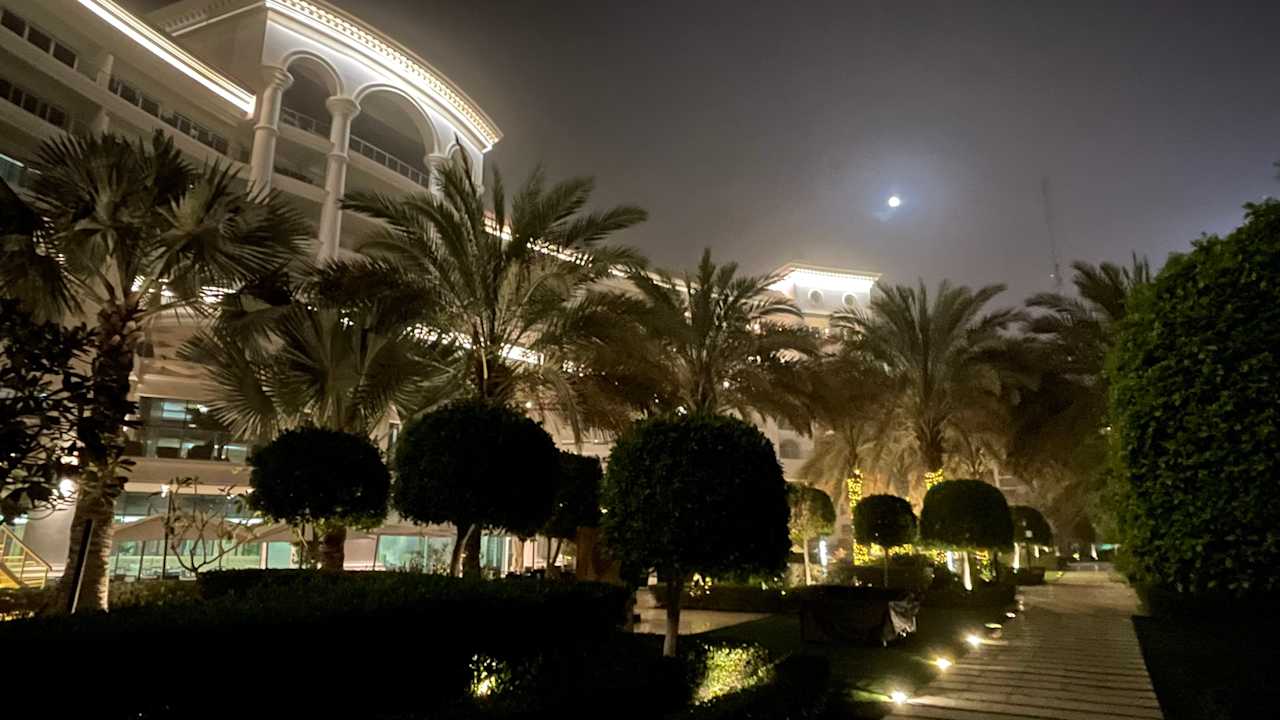 Gartenanlage Waldorf Astoria Dubai Palm Jumeirah