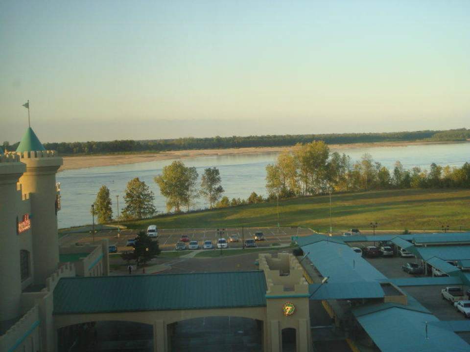 Vom Zimmer Blick auf Mississippi River Fitz Hotel and Casino