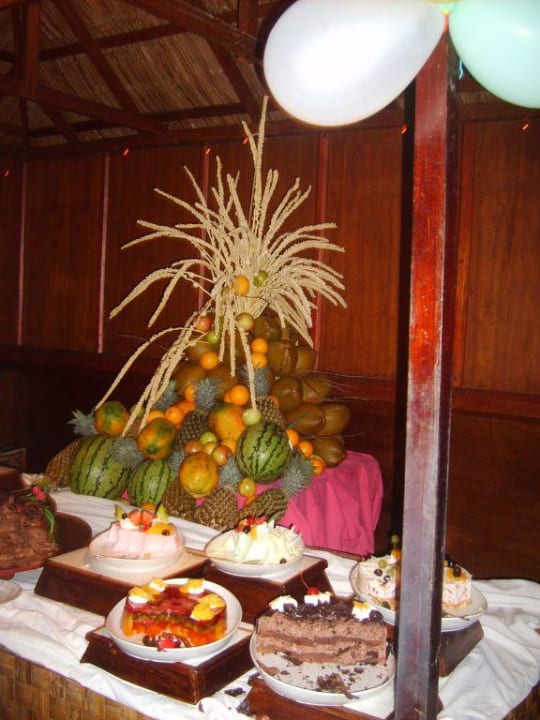 Weihnachtsdessert Summer Island Maldives