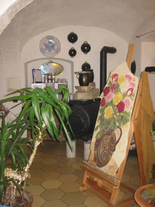 Frühstücksraum im Winter Hotel Adler / Gasthof Zum verkauften Großvater