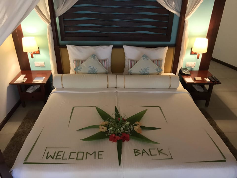 Begrüssung ROBINSON MALDIVES