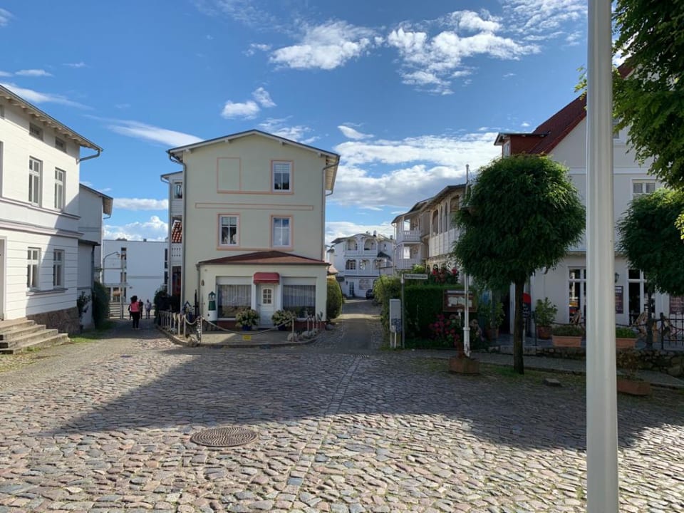 Außenansicht Villa Monique in Alt-Sassnitz