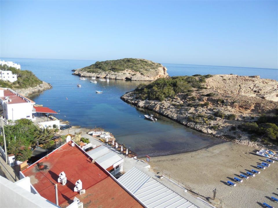 Außblick vom Dach von Wohnblock blau Barceló Portinatx - Adults only