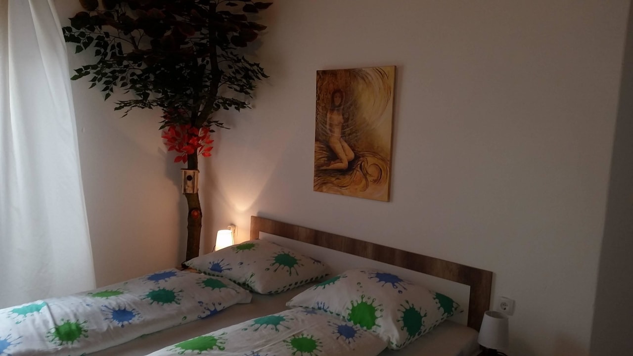 Schlafzimmer Ferienwohnung Urlaubsnest