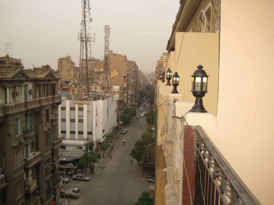 View from Hotel's room Cecilia Hotel Cairo