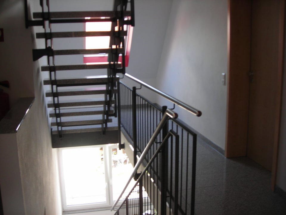 Treppenhaus Ferienwohnungen Am Grafenberg