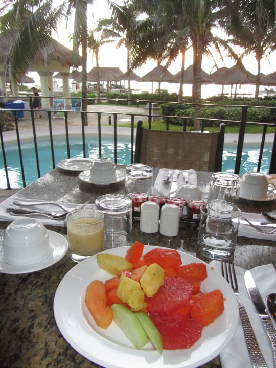 Tolles Frühstück Hotel J.W. Marriott Cancun Resort & Spa