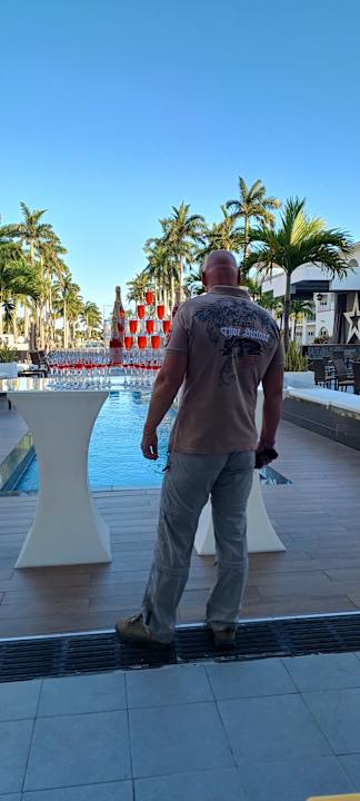 Gartenanlage Hotel Riu Palace Mexico