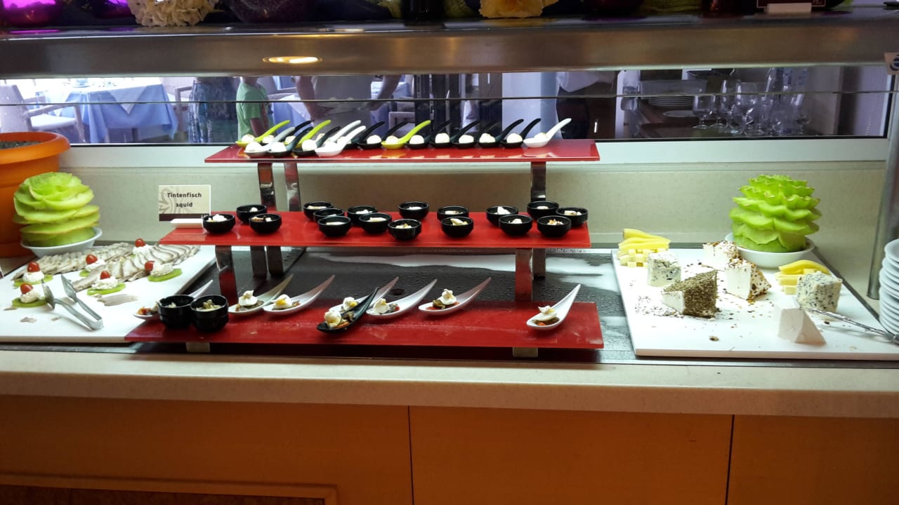 Häppchenbüffet Hotel Corissia Princess