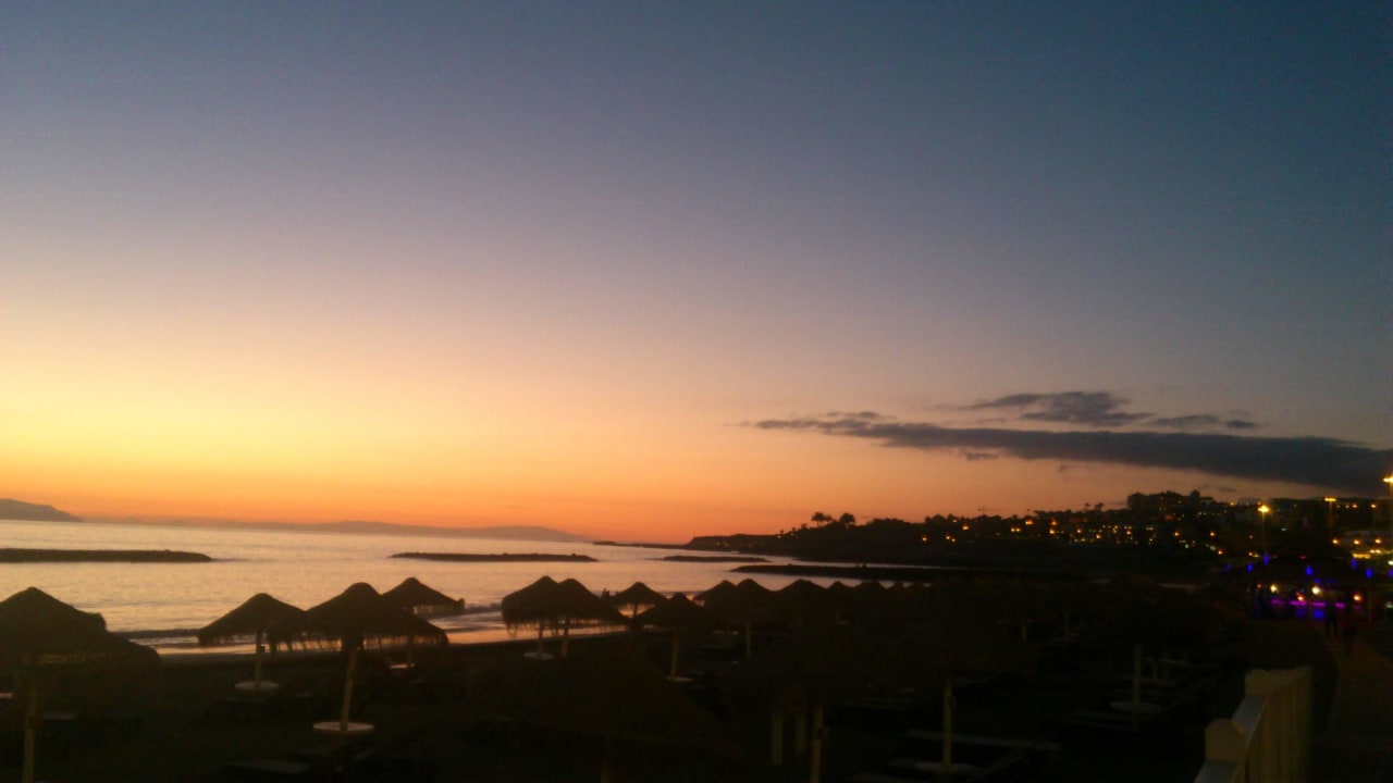 Sonnenuntergang Lagos de Fañabé Beach Resort
