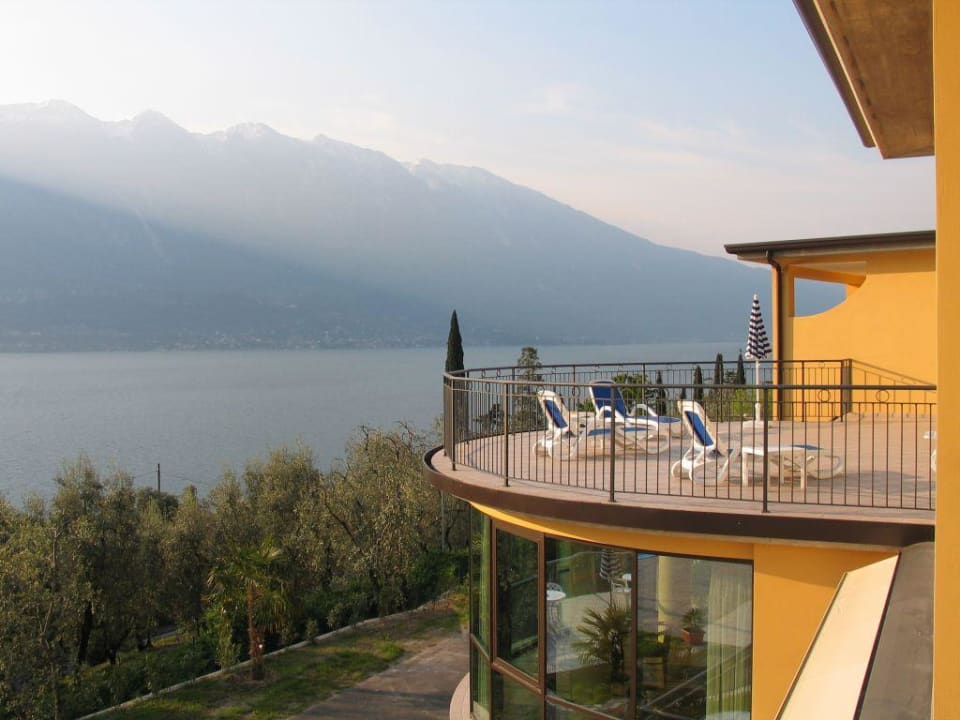 Blick vom Balkon Hotel Mercedes