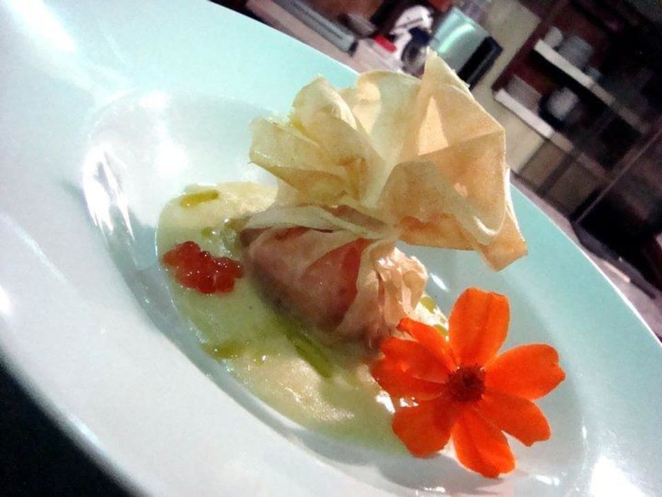 Kreative Vorspeise im Hotel Ratsberg Alpenhotel Ratsberg