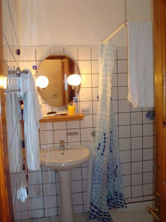 Badezimmer Hotel Orkinos