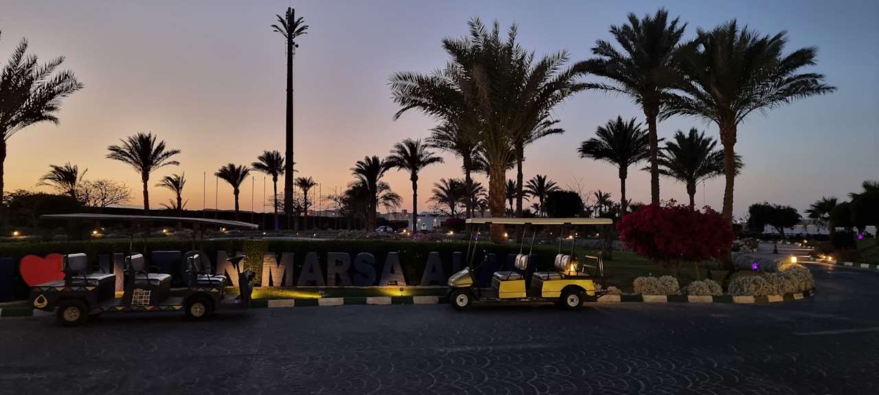 Außenansicht Hilton Marsa Alam Nubian Resort
