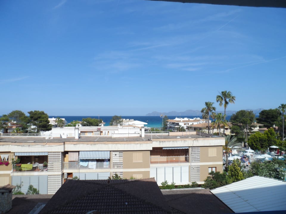 Meerblick aus Zimmer 316 allsun Hotel Eden Alcudia