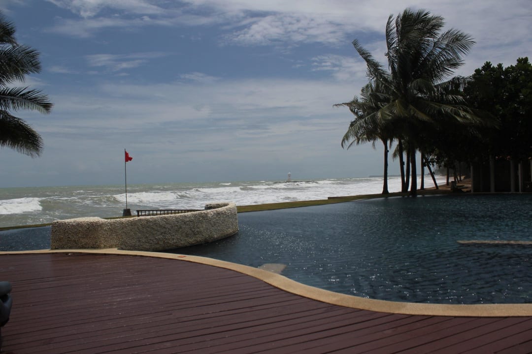 Poolblick auf Strand Khaolak Laguna Resort