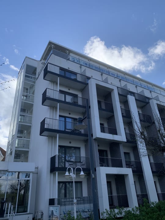 Außenansicht Strandhotel Ahlbeck