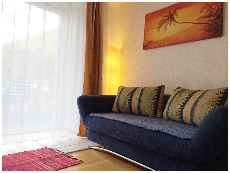 Wohnzimmer - Leseecke Apartment Comfort-Size Linz