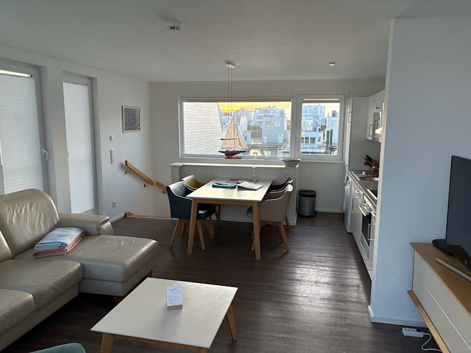 Zimmer Triton: Meerblick, Sauna, Dachterrasse