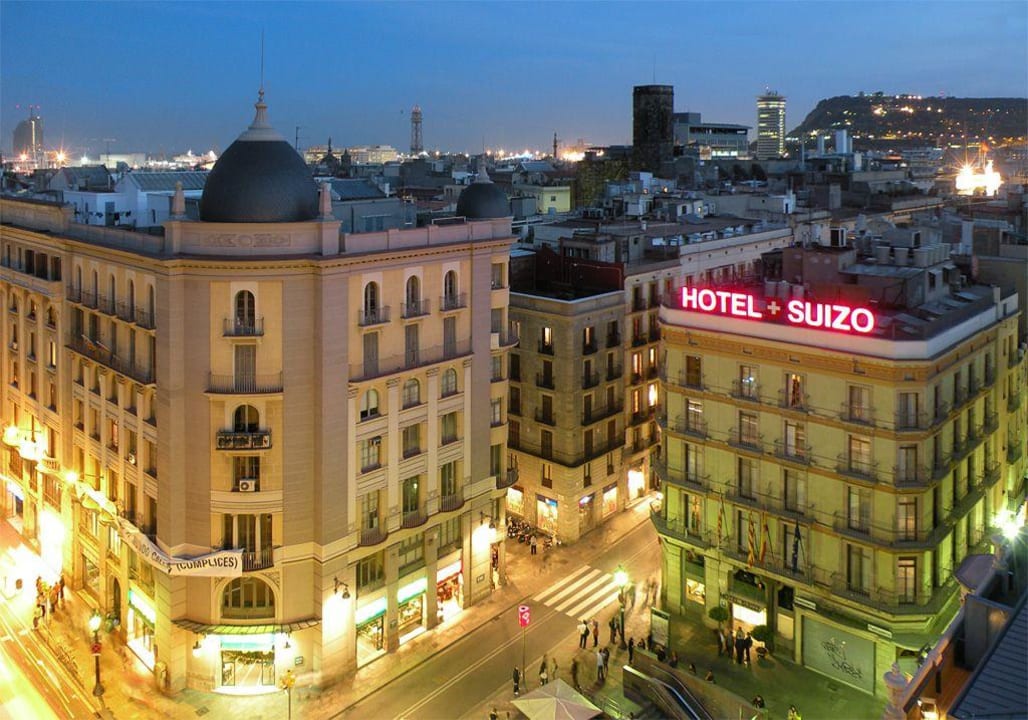 Blick von der Dachterrasse Hotel H10 Montcada