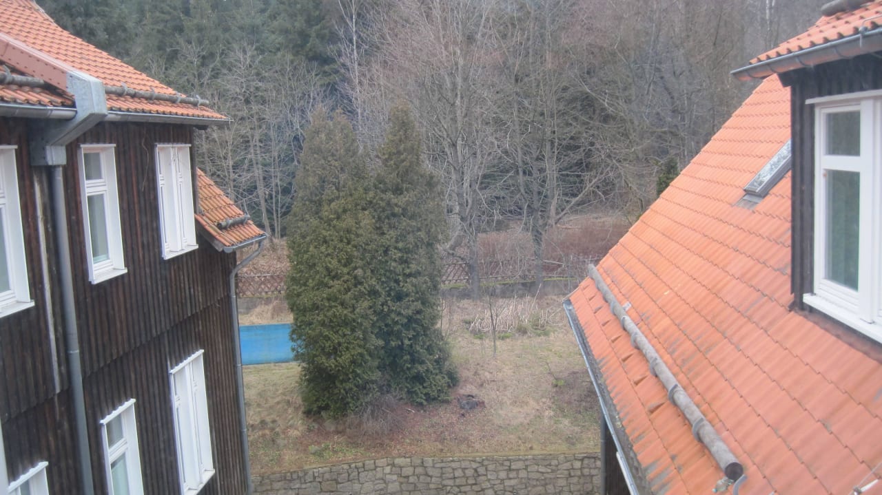 Blick in den Innenhof Hotel Der Kräuterhof