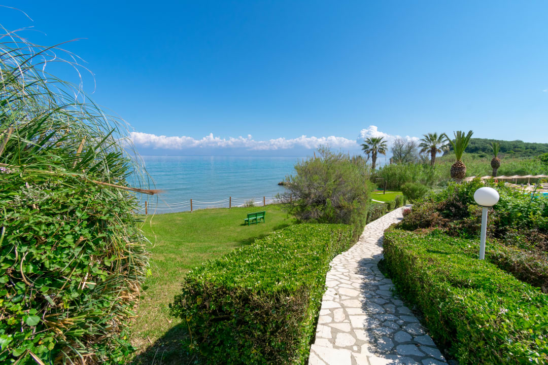 Gartenanlage Ibiscus Hotel Corfu