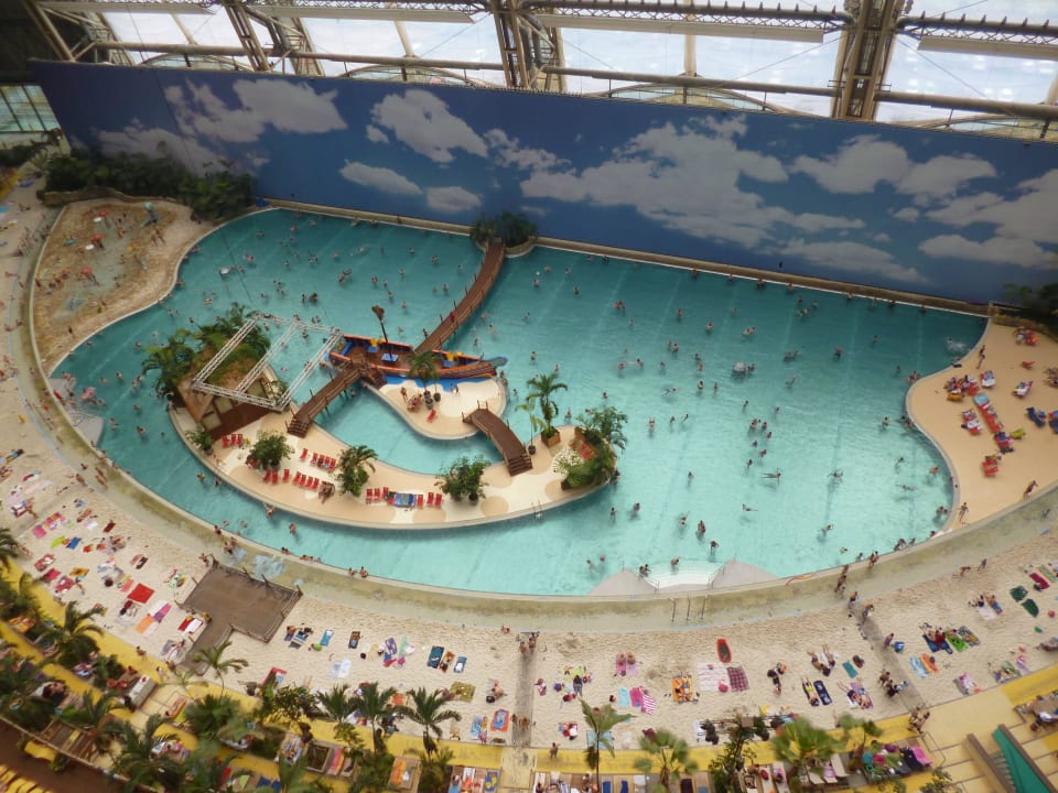 Bilder vom Ballonflug Tropical Islands Resort