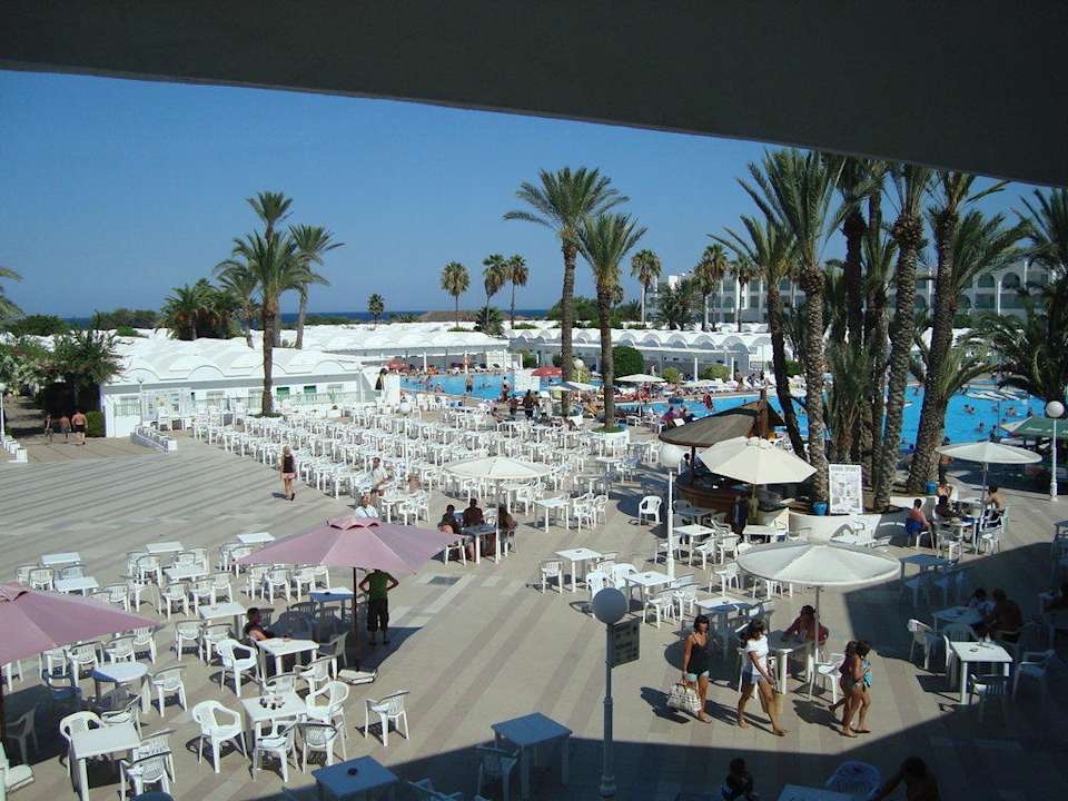 Blick aus der Lobby El Mouradi Club Kantaoui