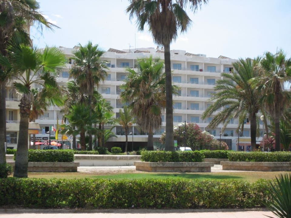 Haus 1 vom Strand aus  Hipotels Cala Millor Park