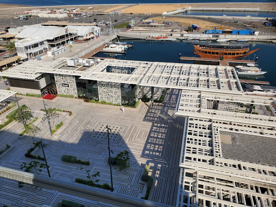 Ausblick Mysk Al Mouj Hotel