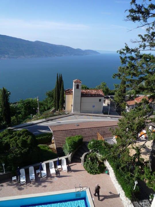 Aublick aus unserem Zimmer Hotel Bellavista