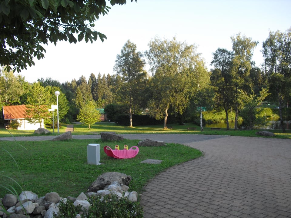 Blick in den Garten Landhaus Sommerau