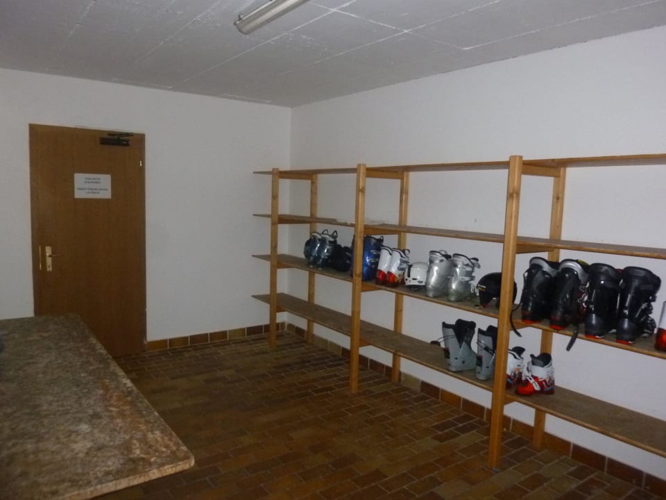 Schuhkeller, kalt! Smart Hotel Firn