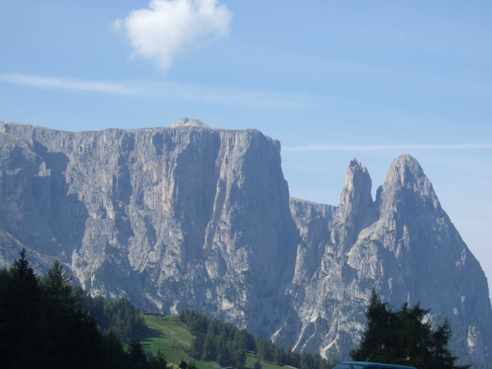 Sellagrp.m.Langkofel v.Winterlehenhof. Hotel Pension Gasser