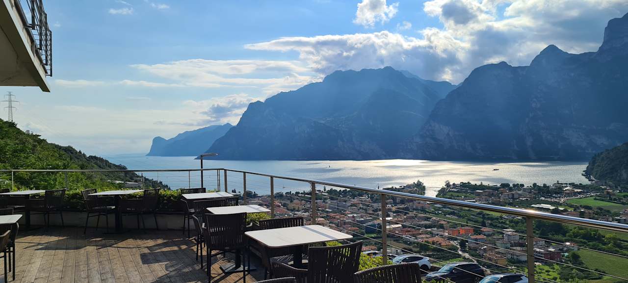 Ausblick Garda Hotel Forte Charme