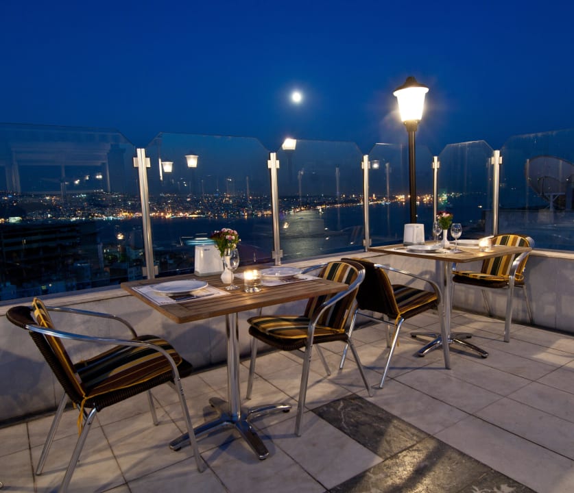 Terrace  Taksim Star Hotel