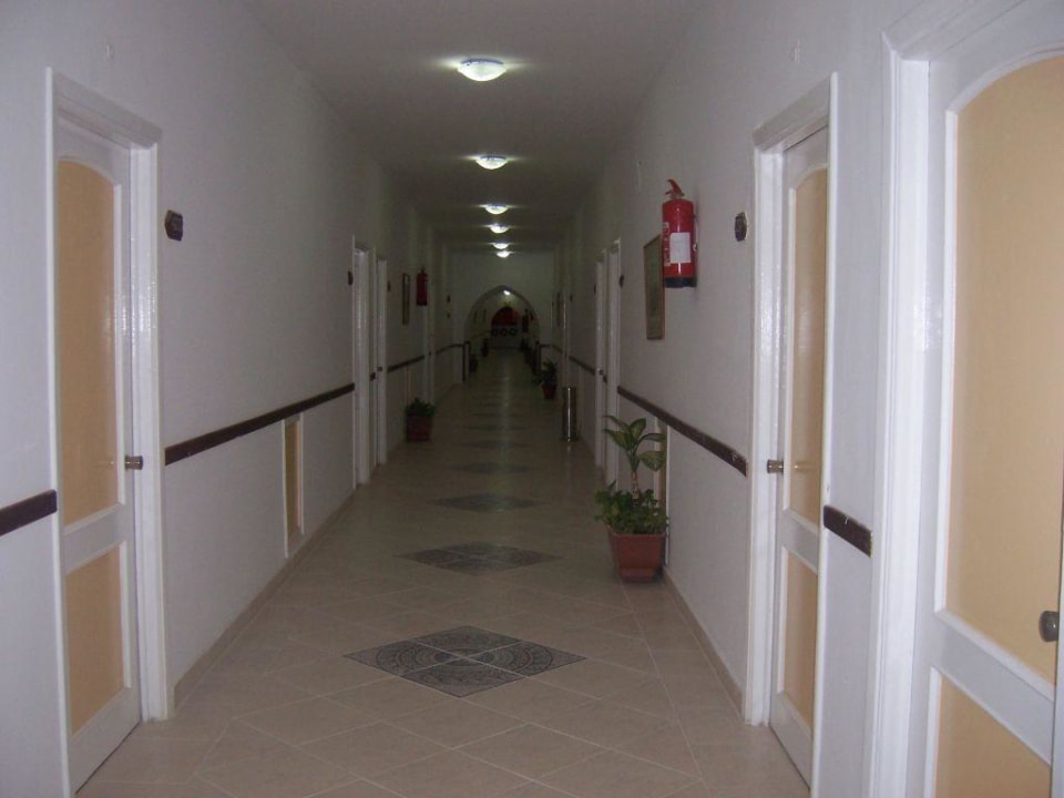 Flur / Gang zu den Zimmern Pickalbatros Aqua Park Resort - Hurghada